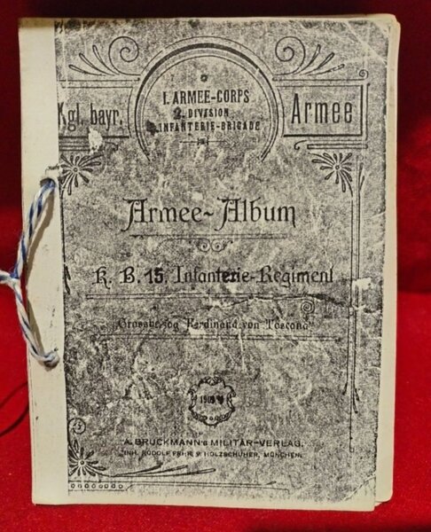Album istoric german L' Armee Corps, primul razboi mondial